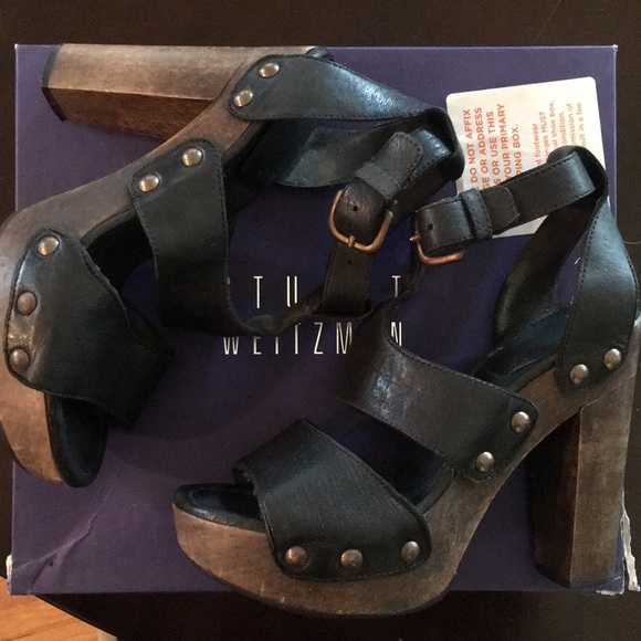Stuart Weitzman Shoes - Stuart weitzman ‘apron’ gladiator high heel.